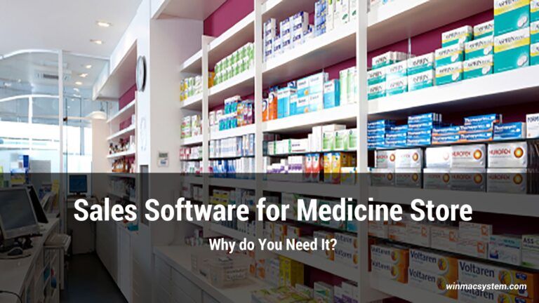 Sales Software for Medicine Store